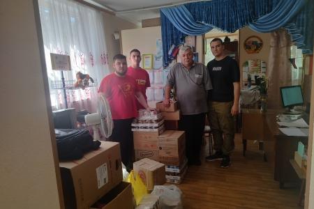 Рязанские коммунисты доставили гуманитарную помощь на Донбасс