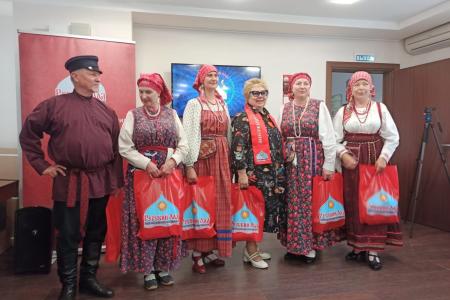 Нижегородские активисты движения «Русский Лад» встретили юбилей Пушкина в Москве