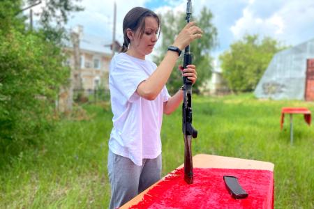Нижегородская область. В Сормовском механическом техникуме прошли военно-спортивные соревнования на призы НРО КПРФ