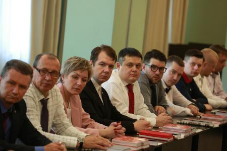 Г.А. Зюганов встретился со слушателями 54-го потока Центра политической учёбы ЦК КПРФ