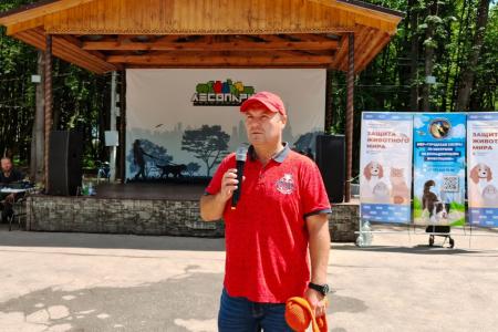 Рязань. Денис Сидоров посетил выставку бездомных животных – «Пойдём домой»