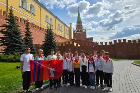 Волгоградские пионеры встречают гостей
