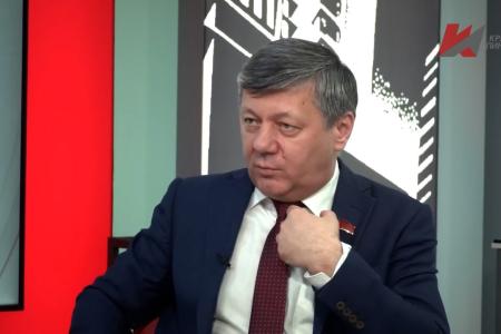 Дмитрий Новиков, Евгений Спицын, Денис Парфёнов,  и Георгий Фёдоров на телеганале “Красная линия” обсудили итоги пленума ЦК КПРФ о задачах по сплочению антифашистских сил