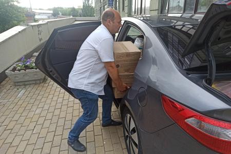 Рязанские коммунисты доставили гуманитарную помощь на Донбасс