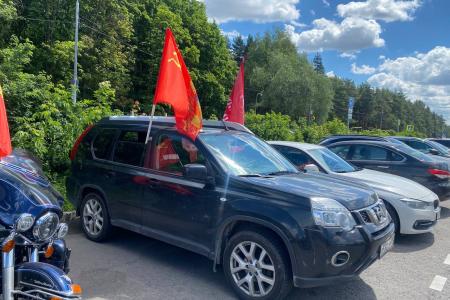 За Родину! За Победу! За нашу Армию и Флот! Патриотический авто-мотопробег в Москве в поддержку Российской Армии и СВО