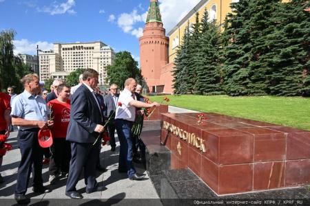 Помним. Скорбим! Патриотическая акция в Москве 22 июня