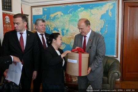 26 июня 2024 года: юбилей Г.А. Зюганова. Фоторепортаж