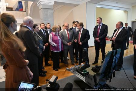 Г.А. Зюганов и С.Е. Савицкая выступили на открывшейся в Госдуме выставке, посвященной 85-летию ОКБ Сухого и ОКБ Микояна
