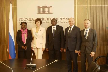 Группа депутатов под руководством Ирины Филатовой провела встречу с послом Намибии
