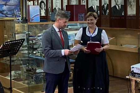 Воронежская область. Сергей Гаврилов поздравил авиастроителей с юбилеем музея ВАСО