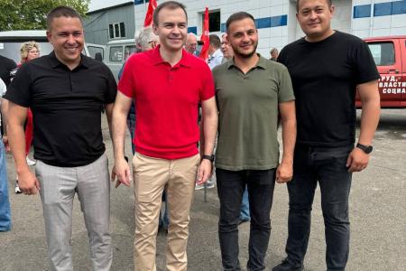 Ульяновские коммунисты отправили гуманитарный конвой на Донбасс