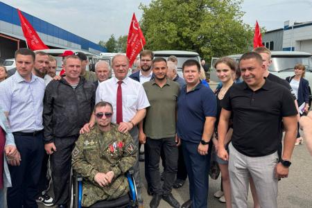 Ульяновские коммунисты отправили гуманитарный конвой на Донбасс