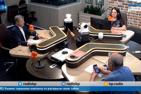 Дмитрий Новиков в программе «Партийная среда» на радио “Комсомольская правда” об итогах Пленума ЦК КПРФ и антифашистской работе партии