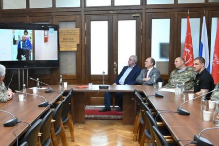 Г.А. Зюганов встретился с ветеранами боевых действий из ДНР