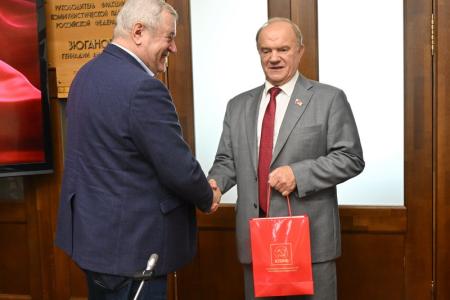 Г.А. Зюганов встретился с ветеранами боевых действий из ДНР
