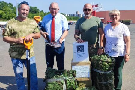 Новгородская область. Очередной гуманитарный конвой для бойцов СВО