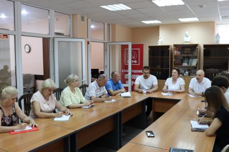 В Волгоградском обкоме КПРФ состоялся очередной семинар-совещание по выборам
