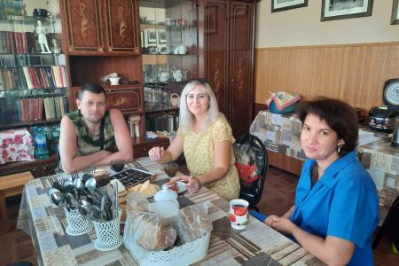 Тамбовские коммунисты встретились с участником СВО