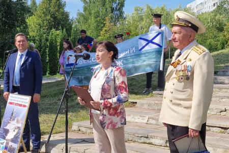 Рязанские коммунисты приняли участие в торжественных мероприятиях, посвященных Дню ВМФ