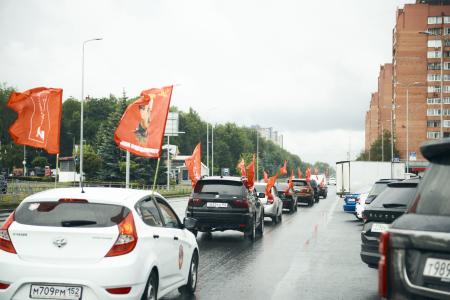 Нижегородское региональное отделение КПРФ организовало автопробег в поддержку участников СВО