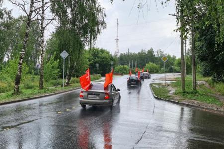 В Иванове состоялся региональный этап Всероссийского автопробега «За Родину! За народ России! За нашу Победу!»