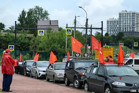 В Иванове состоялся региональный этап Всероссийского автопробега «За Родину! За народ России! За нашу Победу!»