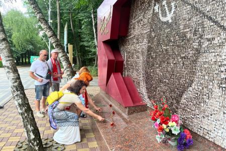 "За Родину, за народ России, за нашу Победу!". Автопробег ставропольских коммунистов