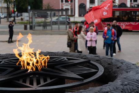 Коммунисты Перми провели автопробег