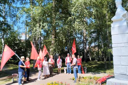 Ярославская область. КПРФ провела красный автопробег по маршруту Ярославль-Тутаев-Рыбинск
