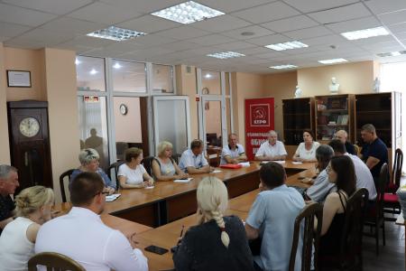 В Сталинградском обкоме КПРФ прошел семинар-совещание по выборам