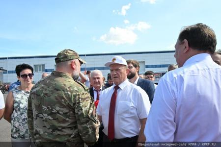 Очередной, 127-й гуманитарный конвой КПРФ отправила на Донбасс