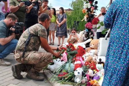 Ульяновские коммунисты почтили память детей – жертв войны в Донбассе
