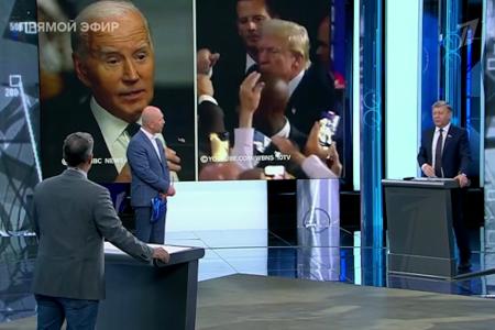 Дмитрий Новиков на Первом канале о клановости политики в США и о том, почему глобалисты хотят уничтожить Трампа