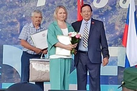Руководитель фракции КПРФ в Мособлдуме Александр Наумов: Железнодорожники своим трудом динамично развивают экономику страны