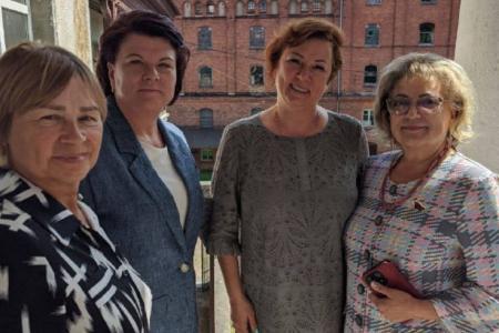 Ольга Алимова и Марина Оргеева посетили город Озёрск Калининградской области