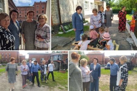 Ольга Алимова и Марина Оргеева посетили город Озёрск Калининградской области