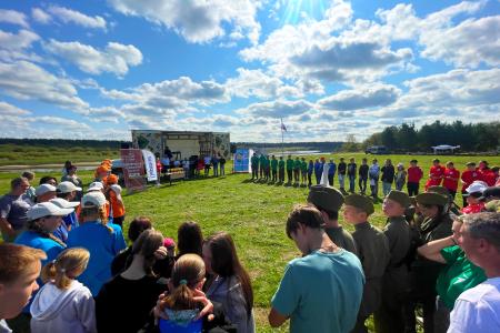 «Нам жить и помнить!». Нижегородское региональное отделение КПРФ провело патриотический туристический слет для детей и молодежи