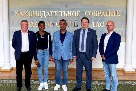 Нижегородские коммунисты встретились с руководителем филиала ООО «ТД СТМ» в Республике Куба Хосе Орландо Кабрера Диас
