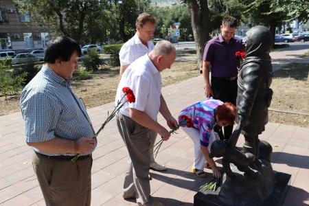 Продолжается рабочий визит Н.В. Арефьева на Сталинградской земле