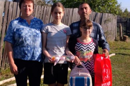 Акция "Соберем ребенка в школу" в Рязанской области