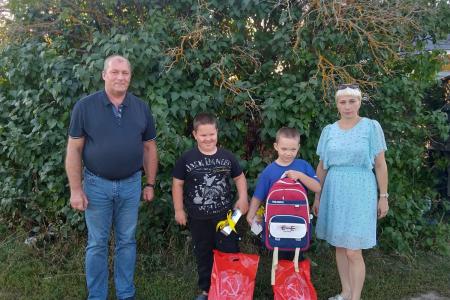 Акция "Соберем ребенка в школу" в Рязанской области