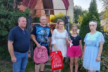 Акция "Соберем ребенка в школу" в Рязанской области