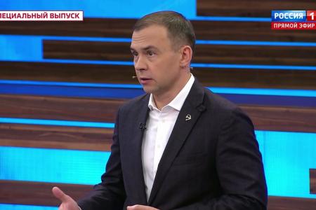 Юрий Афонин в эфире «России-1»: Сегодня вся страна проявляет сплочённость и солидарность с жителями Курской области