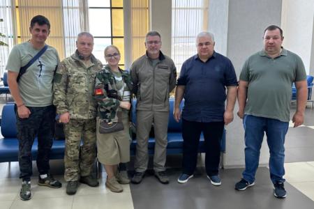 Делегация КПРФ во главе с К.К. Тайсаевым продолжает работу на Донбассе