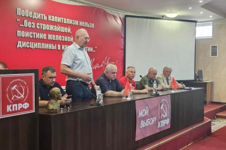 Делегация КПРФ во главе с К.К. Тайсаевым продолжает работу на Донбассе