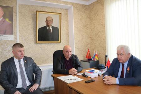 К.К. Тайсаев завершил работу в Южной Осетии