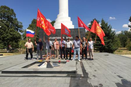 В Майкопе прошел автопробег в поддержку СВО
