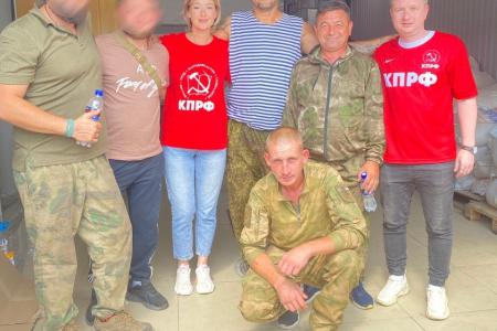 Крымская делегация доставила гуманитарную помощь на Курскую землю
