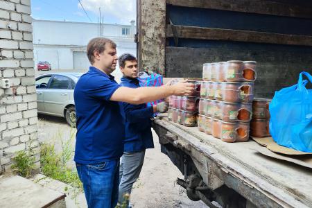 Место встречи – Луганск. Воронежский обком КПРФ отправил очередной гуманитарный груз на Донбасс