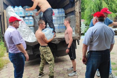 Место встречи – Луганск. Воронежский обком КПРФ отправил очередной гуманитарный груз на Донбасс